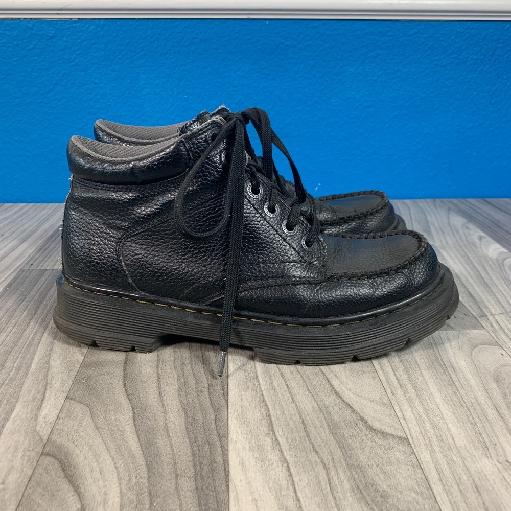 Dr Martens Garvey Black Leather Casual Lace Up Ankle Chukka Boots Men's US 10M
